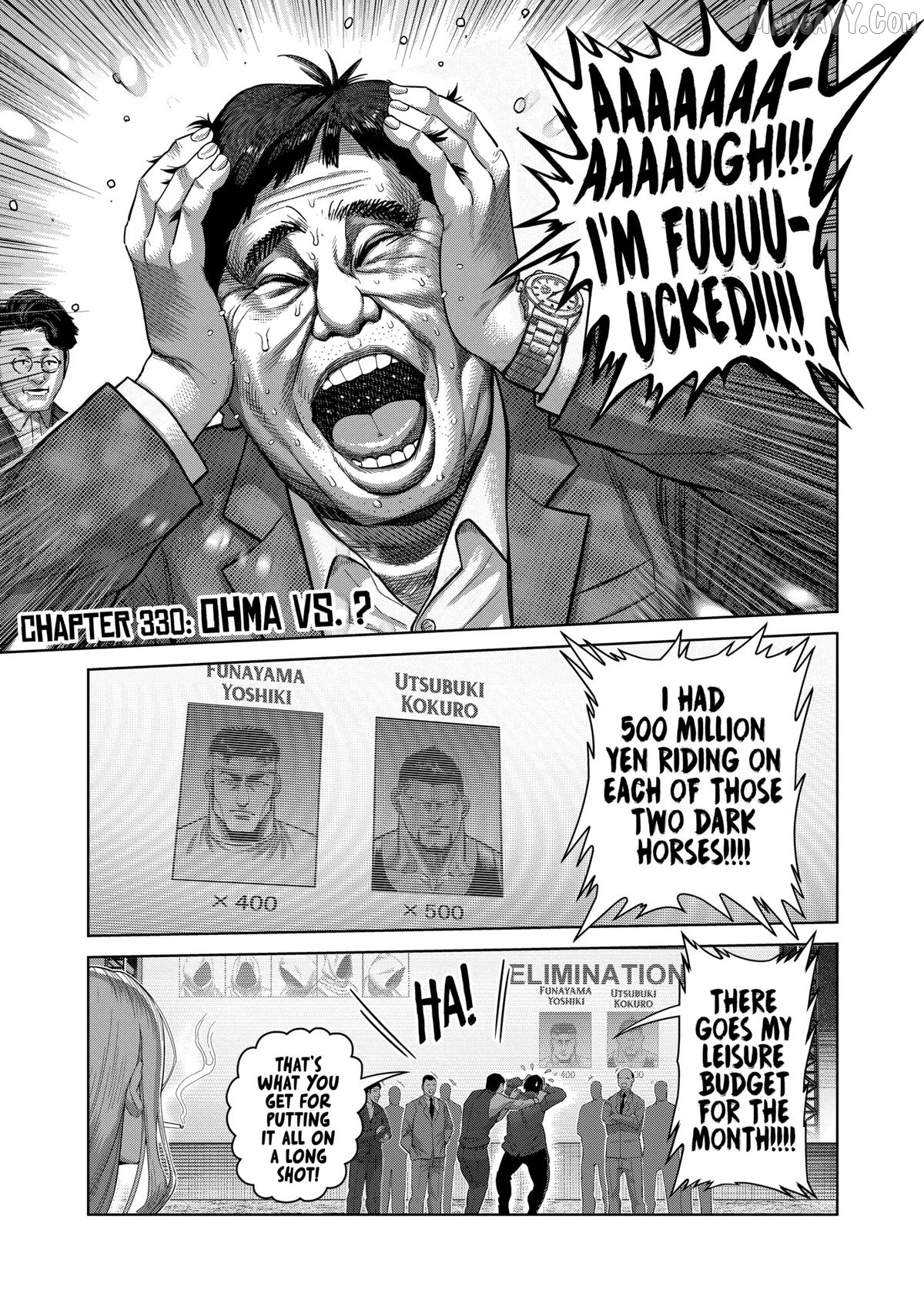 Kengan Omega Chapter 330 image 01